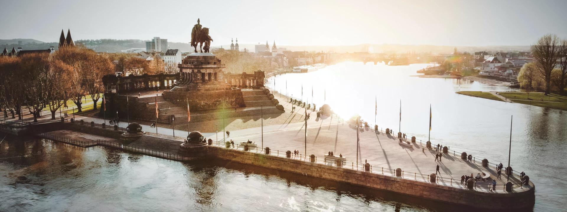 Deutsches Eck Koblenz Sehenswürdigkeit