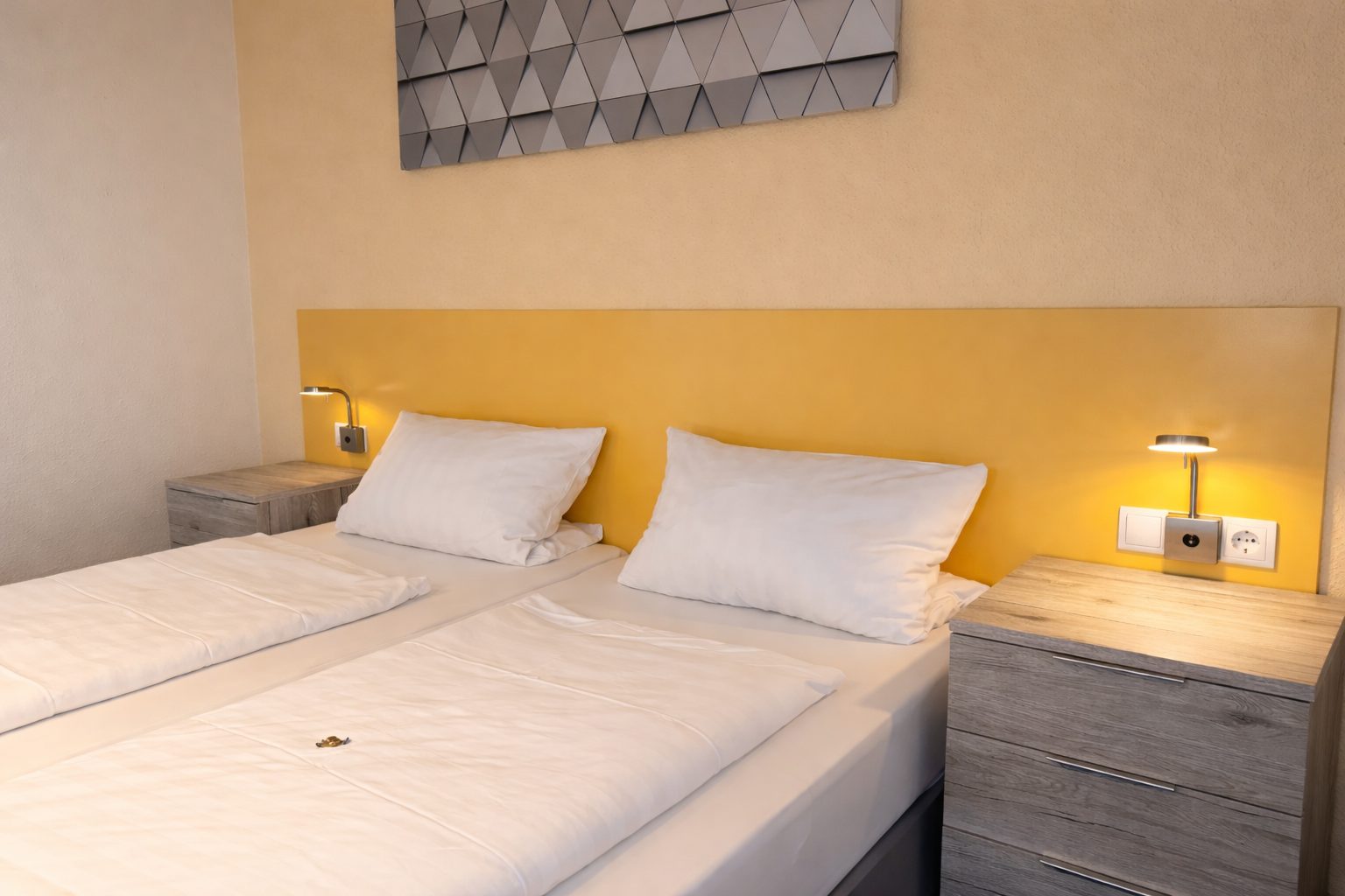 Doppelzimmer Nahaufnahme Hotel National Koblenz