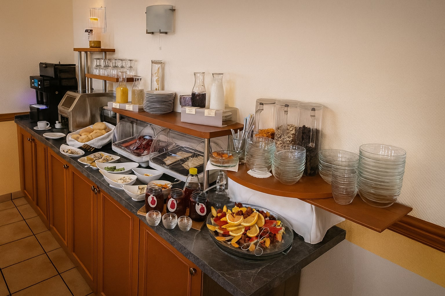 Frühstücksbuffet Hotel National Koblenz